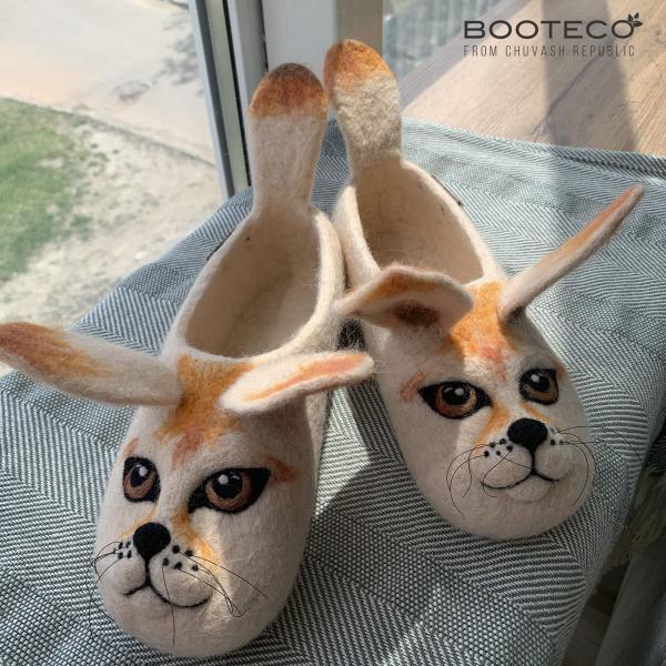 Войлочные тапочки Фенек Фиона - Обувная фабрика «Booteco»