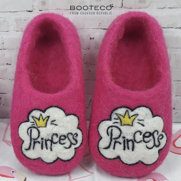 Войлочные тапочки Принцесса - Обувная фабрика «Booteco»