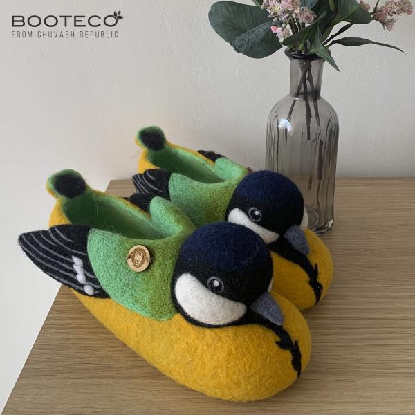 Войлочные тапочки Синичка Сима - Обувная фабрика «Booteco»