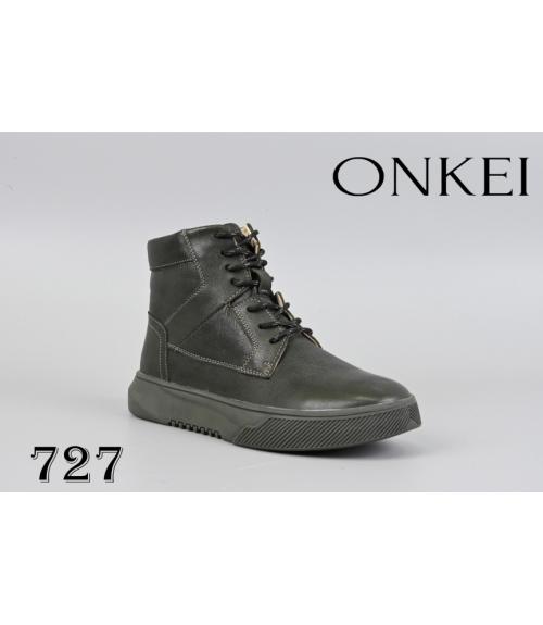Ботинки женские из натуральной кожи - ONKEI 727 - Обувная фабрика «ONKEI»