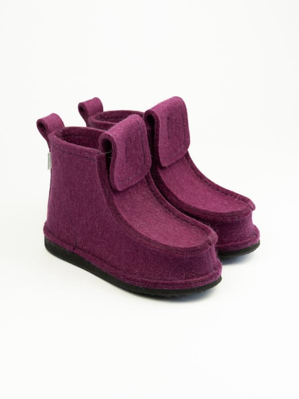 Женские Валенки 11-11-15 Фиолетовый войлок - Обувная фабрика «Марево»